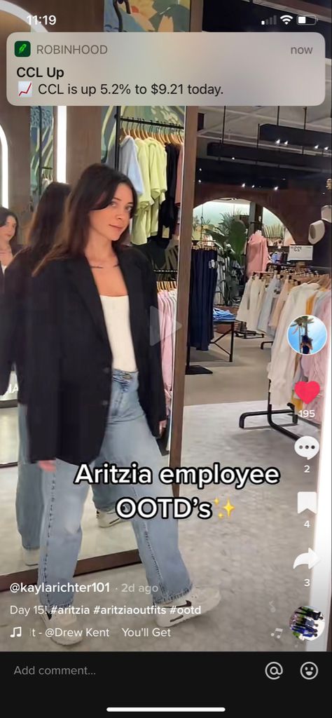 Aritzia Employee Outfit, Employee Outfit, Me Now, Vision Board, Shoe Bag, Ootd, Outfit Inspo, Quick Saves