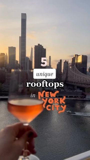 Nyfw Aesthetic, Nyc Rooftop, New York Life, Rooftops, Places To Go, York City, New York City, New York, How To Plan