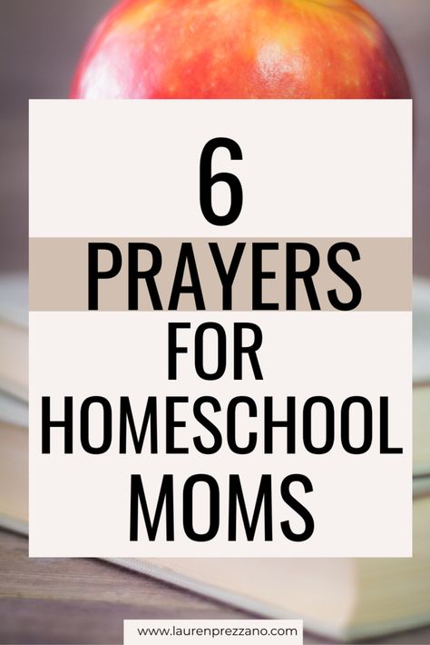 Discover six powerful prayers for homeschool moms | homeschooling | prayer | back to school prayer Homeschool Prayer, Homeschool Bible Curriculum, Back To School Prayer, Praying For Your Children, School Prayer, Scripture Writing, Mom Prayers, Presence Of The Lord, School Mom