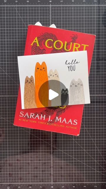 Claire Sawa on Instagram: "handmade card and bookmark combo 🐱

#handmadecard #diycraft #cats #crafting #asmr #easycrafts #cardmaking" Cat Cards Handmade, Cat Cards, Art Drawing, Art Tutorials, Easy Crafts, Art Inspo, Cards Handmade, Craft Ideas, Card Making