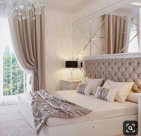 Bedroom With Sitting Area, Luxury Bedroom Design, Dekorasi Kamar Tidur, Elegant Bedroom, Photo Blog, Master Bedrooms Decor, Dream Rooms, Beautiful Bedrooms, Dream Bedroom