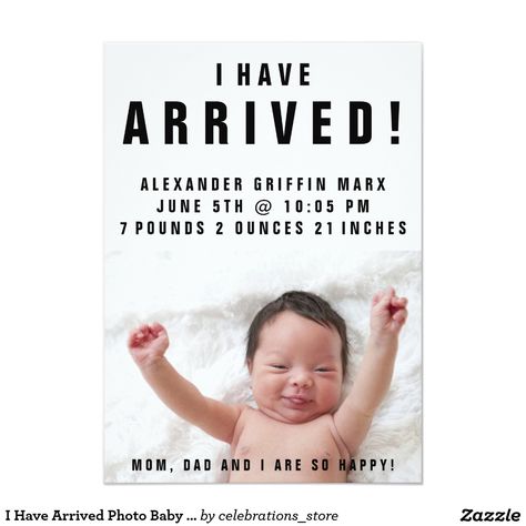 Baby Announcing Ideas, Funny Birth, Photo Funny, Birth Announcement Girl, Pumping Moms, Birth Announcement Card, Baby Birth Announcement, Baby Sleep Problems, Third Baby