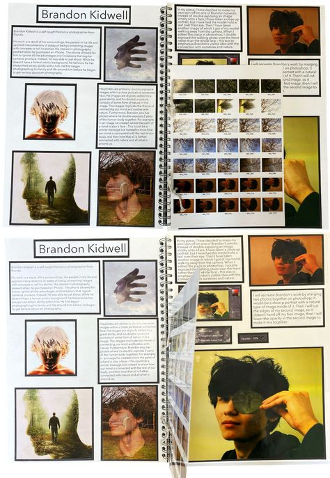 Final Peice Ideas Photography Gcse, Grade 9 Photography Gcse Sketchbook, Photography Artist Research, Photography Research Pages, Alevel Photography Sketchbook, Artist Research Sketchbook Pages, Research Photography, Identity Sketchbook, A Level Photography Sketchbook