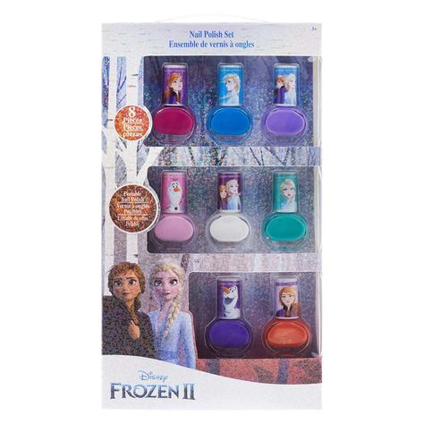 PRICES MAY VARY. GREAT BIRTHDAY OR HOLIDAY GIFT IDEA Each Gift in this set is decorated with charecters from Disney's Frozen 2. Multiple colors will spark creativity and appeal to any personality! Every Product made by TownleyGirl is 100% safe for kids 3 and up with our Non-Toxic Water Based Formula PRETEND PLAY FOR GIRLS OF MOST AGES Big fun for slumber parties or any pretend cosmetic play date with kids 3 and up. With lots to choose from, there's fun for everyone AGES 3 AND UP This product is Disney Frozen Nails, Thomas And His Friends, Frozen 2 Anna, Kids Nail Polish, Frozen Toys, Quick Dry Nail Polish, Nail Polish Gift, Binoculars For Kids, Elsa Olaf