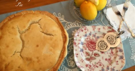 Southern recipes, decorating, Southern and New England living Montgomery Pie Recipe, Montgomery Pie, Yummy Pie, Signature Recipes, Southern Foods, New England Living, Lemon Pudding Cake, State Of Alabama, Alabama A