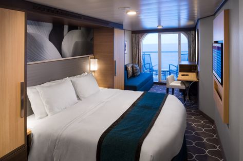 Cruise Rooms & Suites | Oasis of the Seas | Royal Caribbean Cruises Cruise Rooms, Ocean View Balcony, Anthem Of The Seas, Symphony Of The Seas, Best Cruise Ships, Harmony Of The Seas, Royal Caribbean International, Carnival Cruise Line, Roatan