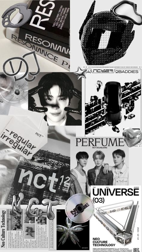 Nct Collage, Nct, Universe, Technology, Collage