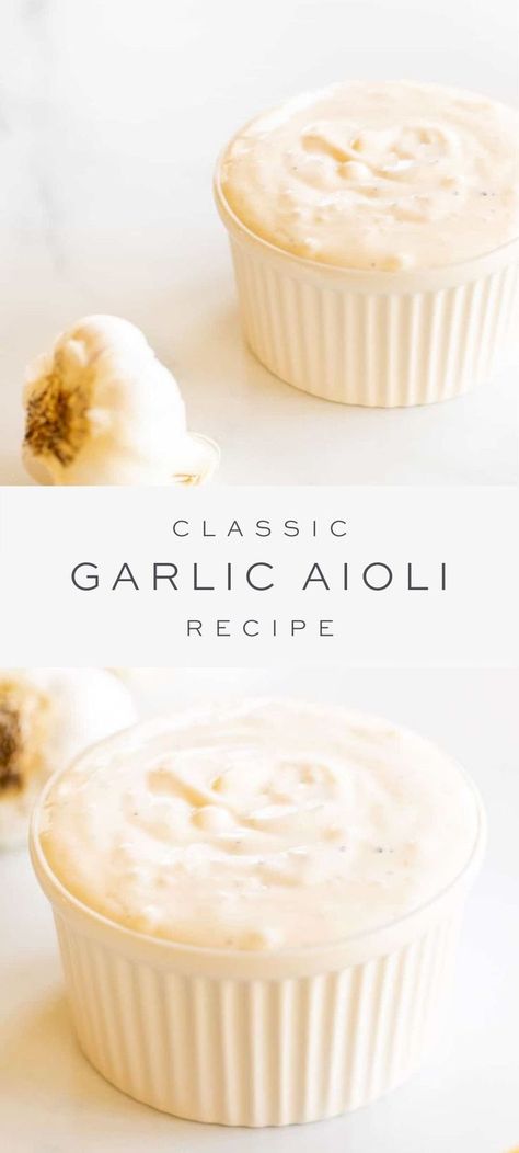 Garlic Aoli Recipe Easy, Easy Aioli, Street Fries, Aoili Recipe, Garlic Aioli Recipe, Homemade Potato Chips, Aioli Sauce, Gourmet Grilled Cheese, Festival Games