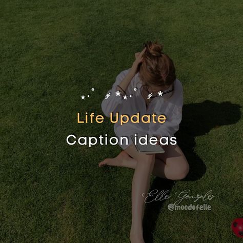 Life Update Caption ideas >>> swipe #igcaptions #igcarousel #instagramcaptions #lifeupdate #captionideas #instagramtips #igtips #moodofelle Caption Ideas, Life Update, Ig Captions, Instagram Tips, Instagram Captions