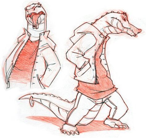 Alligator Fursona, Alligators Art, Chara Design, Character Model Sheet, Drawing Cartoon Characters, Art Base, Lizards, Character Modeling, Art References