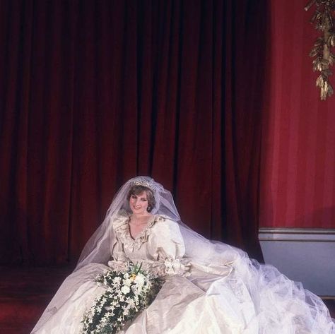 Lost Wedding Guide on Instagram: "Diana’s unconditional determination, empathy, and humbleness garnered her lasting support globally and inevitably assigned her the title “the people’s princess.  Lady Diana Spencer married The Prince of Wales at St Paul's Cathedral in London on 29 July 1981.   The couple separated in 1992 and divorced in 1996 after fifteen years of marriage.  Diana died on Sunday, 31 August 1997." Princess Diana Wedding Dress, Princess Beatrice Wedding, Princesa Anne, Diana Wedding Dress, Princess Diana Wedding, Diana Wedding, Iconic Weddings, Celebrity Wedding Dresses, Royal Wedding Dress