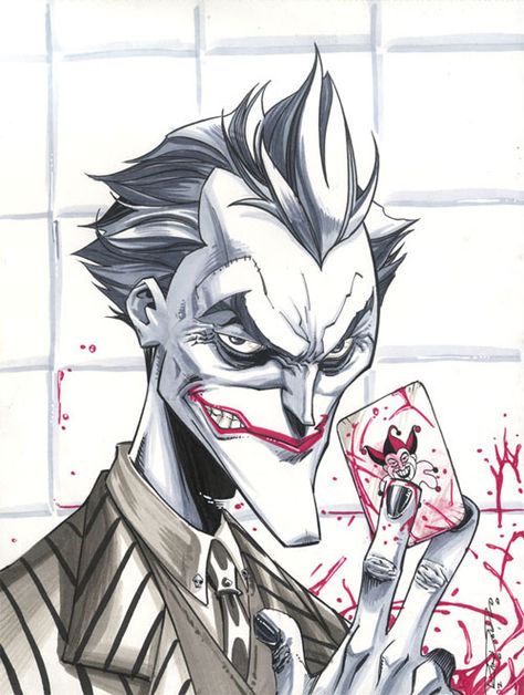 Mikel Janin, Jared Leto Joker, Leto Joker, Der Joker, Dc Villains, Joker Art, Copic Sketch, Batman Vs Superman, Batman Joker