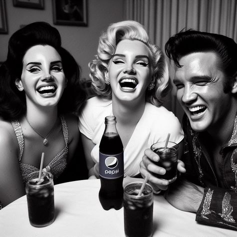 Lana Del Rey Marilyn Monroe, Elvis And Marilyn Monroe, Elvis Presley Aesthetic, Elvis Aesthetic, Music Cover Photos, 70s Photos, Vibe Video, Cool Makeup Looks, Marilyn Monroe Photos