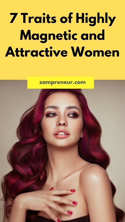 Attractive woman How To Be Magnetic, High Class Women, Magnetic Woman, Feminine Era, Magnetic Personality, Massage Routine, Magnetic Energy, Spiritual Photos, Quality Woman