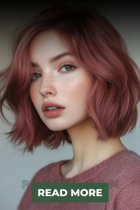 33 Rose Brown Hair Color Ideas 2024 for Brunettes with Balayage, Light and Dark Highlights Rose Brunette Hair, Rose Brown Hair Color, Toner For Brown Hair, Rose Brown Hair, Dark Highlights, Brown Hair Color Ideas, Hair Toner, Brown Hair Color, Haircut Styles