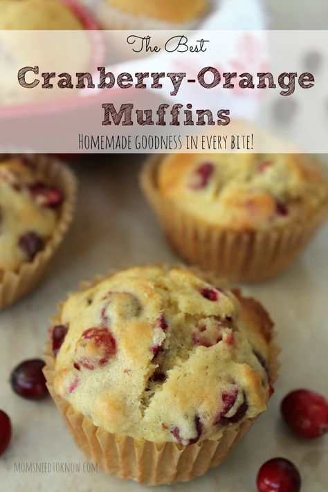 The Best Cranberry Orange Muffins Partridge Berry Muffins, Partridgeberry Recipes, Partridgeberry Muffins, Amazing Muffins, Cranberry Orange Muffins, Orange Muffins, Cranberry Muffins, Torte Cupcake, Cranberry Recipes