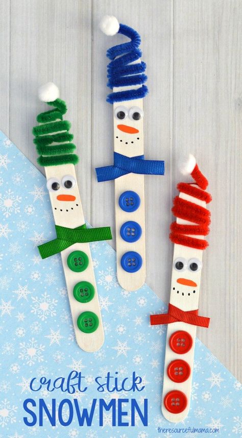 Christmas Decoration For Kids, Diy Christmas Snowman, Snowman Craft, Kids Homemade, Christmas Crafts For Kids To Make, Craft Kids, Homemade Ornaments, Winter Crafts For Kids, Easy Christmas Crafts