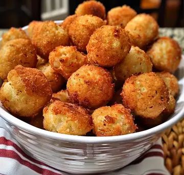 Southern Hush Puppies Southern Hush Puppies Recipe, Southern Hush Puppies, Hush Puppies Recipe, Spicy Aioli, Fried Catfish, Southern Cuisine, Bacon Grease, Flavor Enhancers, Southern Cooking