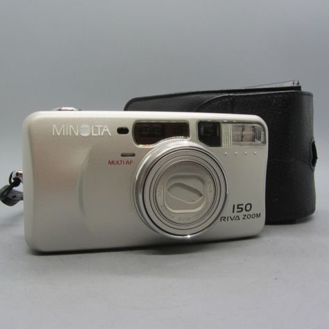 New! Minolta Riva Zoom 150 35mm Film Point and Shoot Camera Silver Tested was just added to eBay. Check it out! #eBay #eBaySeller https://ebay.us/ZnZ0XP Reselling Business, Digital Video Camera, Point And Shoot Camera, Video Cameras, Film Cameras, Digital Cameras, 35mm Film, Film Camera, Ebay Seller