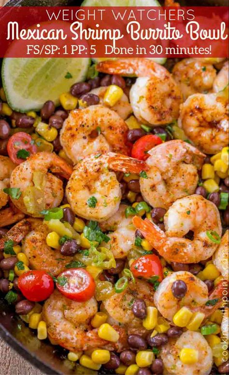 Mexican Shrimp Bowl, Shrimp Burrito Bowl Recipe, Shrimp Burrito Bowl, Mexican Bowl Recipe, Shrimp Bowl Recipe, Shrimp Mexican, Shrimp Burrito, Mexican Bowl, Spiced Shrimp