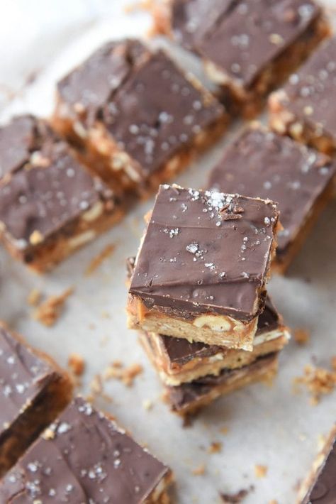 These Take Five Bars are salty, sweet, crunchy and chewy all in one bite.  What more could you ask for in a bar cookie? Take Five Cookies, Take Five Bars Recipes, Chewy Nutty Squirrel Bars, Take 5 Bars, Snack Balls, Toffee Recipe, Candy Ideas, Protein Snack, Cookie Bar