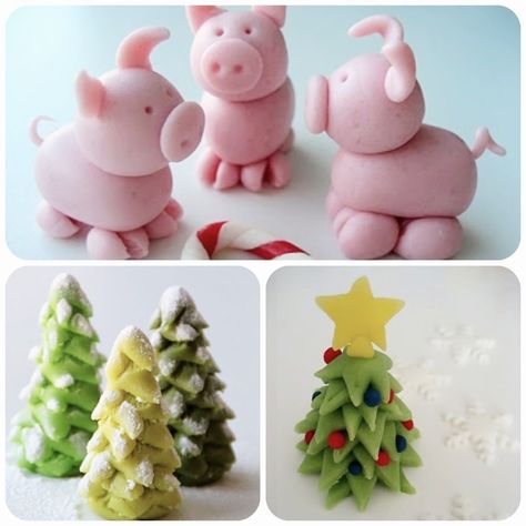 Marzipan, Christmas Baking, Dinosaur Stuffed Animal, Baking, Toys, Christmas