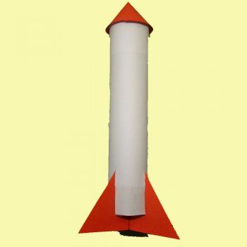 Te enseñamos a hacer un cohete de cartón. Wind Sock, Exterior, Outdoor Decor, Home Decor, Home Décor