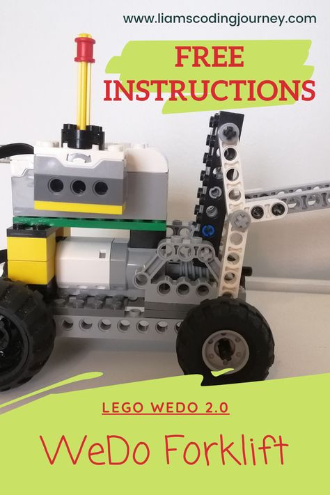 Custom project, designed by Liam. Free Lego WeDo building instructions, and step by step coding Lego Coding, Lego Wedo, Free Lego, Building Instructions, Lego Stuff, Monster Trucks, Step By Step, Lego, Coding