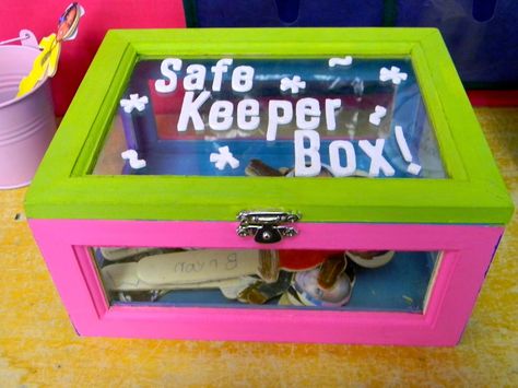 Safekeeper Box Ideas, Conscious Discipline Safe Keeper, Safe Keeper Box Ideas, Safe Keeper Box Conscious Discipline, Safekeeper Box Conscious Discipline, Popsicle Stick People, Conscience Discipline, Discipline Ideas, People Management