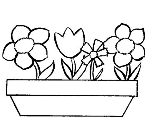 Easter flowers to color Toddler Coloring Pages, Coloring Rocks, Ocean Coloring Pages, Printable Flower Coloring Pages, Pictures To Color, Frozen Coloring Pages, Christmas Elegant, Easter Coloring Book, Bee Coloring Pages