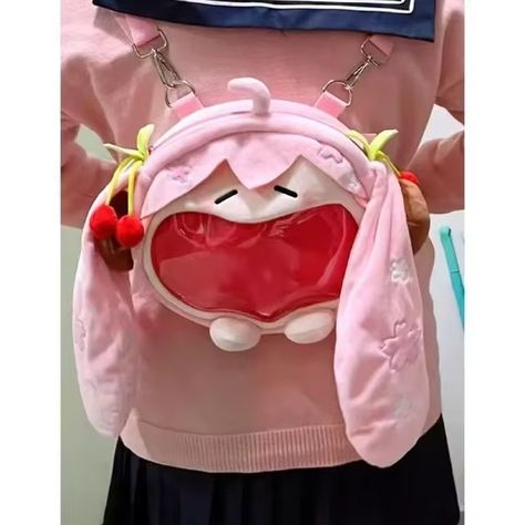 Hatsune Miku anime cartoon Sakura Mirai backpack cute kawaii plush jk bag fashionable birthday gift peripheral accessories - AliExpress 26 Miku Bag, Sakura Miku, Backpack Cute, Kawaii Plush, Anime Cartoon, Cute Kawaii, Hatsune Miku, Birthday Gift, Birthday Gifts