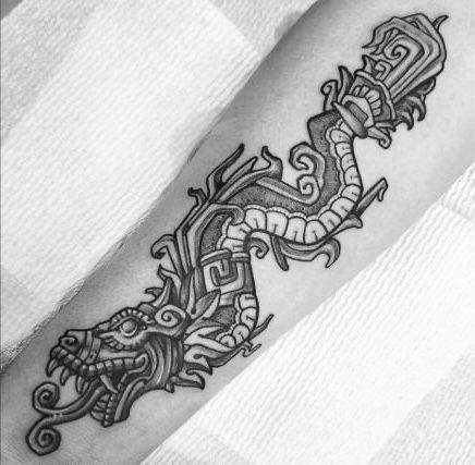 Xochiquetzal Tattoo, Aztec Tattoo Mexican For Women, Ecuador Tattoo, Quetzalcoatl Tattoo, Aztec Tattoos Sleeve, Aztec Tattoos, Wrap Around Tattoo, Mexican Tattoo, Mexican Art Tattoos