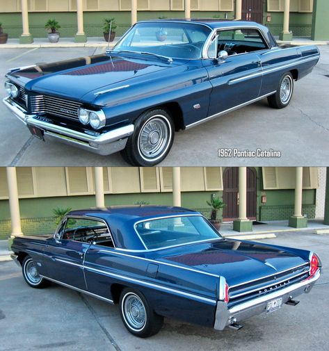 Old American Cars, Pontiac Catalina, Pontiac Cars, American Classic Cars, Classic Sports Cars, Pretty Cars, Pontiac Gto, Classic Cars Trucks