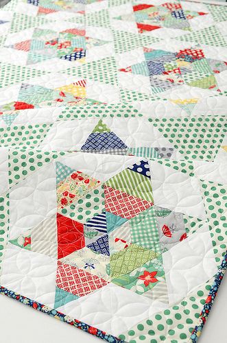 Starlight quilt Wedding Quilts, Thimble Blossoms, Camille Roskelley, Pieced Quilts, Wedding Quilt, Quilt Care, Jelly Rolls, Pretty Quilt, Jellyroll Quilts