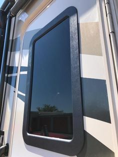 Camper Updates, Rv Windows, Camper Windows, Rv Upgrades, Camper Maintenance, Camper Redo, Rv Mods, Rv Exterior, Small Camper