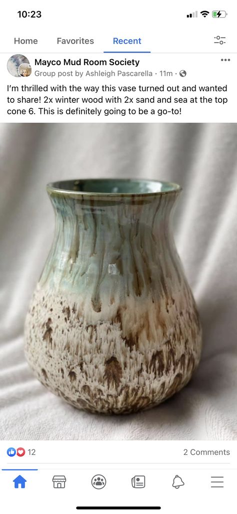 Glaze Combinations, Amaco Glazes, Beginner Pottery, Ceramic Glaze Recipes, Slab Pottery, Hand Built Pottery, Glaze Ceramics, Pottery Techniques, Pottery Glazes