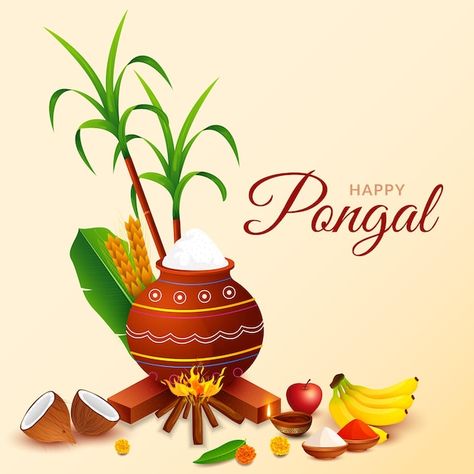 Happy pongal festival traditional elemen... | Premium Vector #Freepik #vector #kite-festival #makar-sankrant #sankrant #makar-sankranti Sankranthi Wishes, Pongal Festival, Old Song Download, Greeting Poster, Happy Pongal, Broken Screen Wallpaper, Kite Festival, Makar Sankranti, Song Download