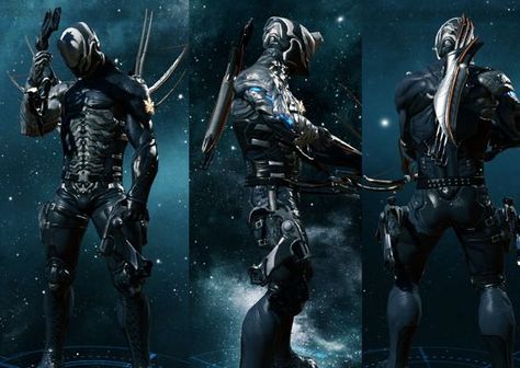 Warframe Funny, Scifi Suit, Bio Armor, Warframe Excalibur, Skin Reference, Dark Sector, Cable Marvel, Sci Fi Armor, Warframe Art