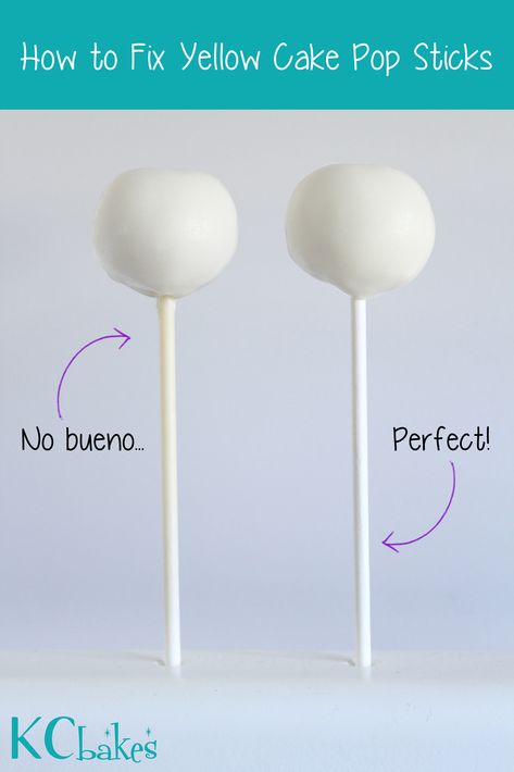 1 How to Fix Yellow Cake Pop Sticks by @kcbakes Yellow Cake Pops, Mason Jar Cakes, Signs Youre In Love, Birthday Cake Pops, Cake Pops How To Make, Cake In A Jar, Cake Pop Sticks, Pop Stick, Cake Pop Recipe