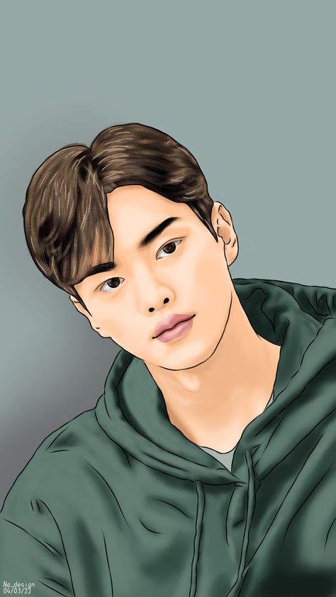 #songkang #korea #dramakorea #ibispaintx #design #vektor Song Kang Drawing, Journal Decor, Portrait Drawings, Ibis Paint X, Song Kang, Kpop Drawings, Ibis Paint, Portrait Drawing, Kdrama