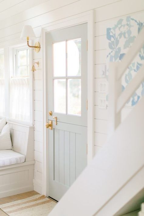 Monika Hibbs, Tiny Cottage, Dutch Door, Coastal Cottage, Coastal Homes, Southern Living, Home Store, Coastal Living, House Inspo