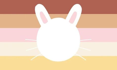 A neruodivergent gender for autistic people :) ☆ Bunny Xenogenders, Xenogender Bunny, Animal Xenogenders, Bunny Gender, Xeno Flags, Gender Board, Earth Flag, Kawaii Rabbit, Xeno Hoard