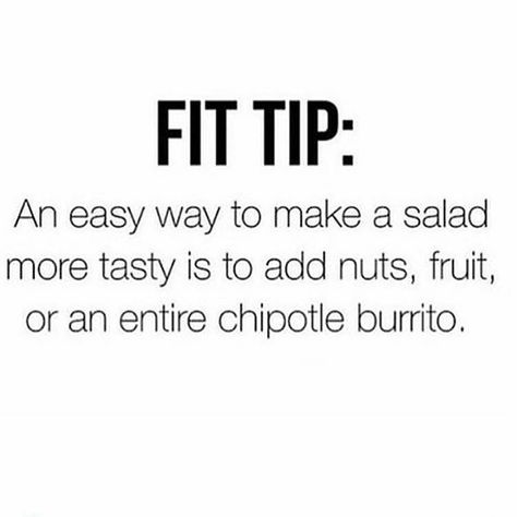 Yes! Eat what you want what you need. Stop the diet insanity.  #bravebodylove Fitness Humor Hilarious, Burrito Salad, Funny Diet, Fitness Humor, Humor Hilarious, Funny Food, Gym Memes, Happy Foods, Gym Humor