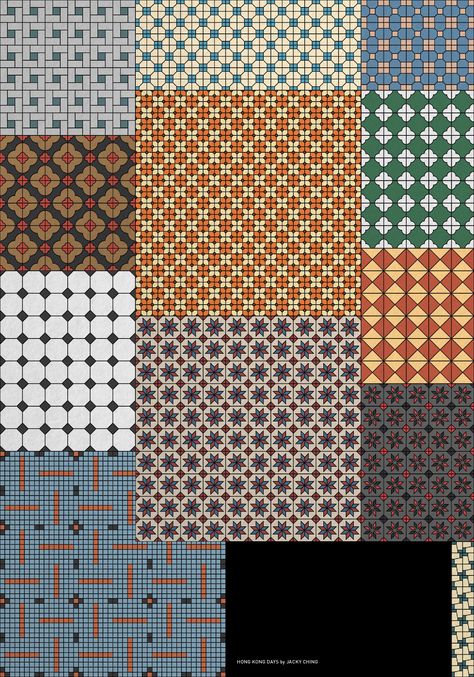 HONG KONG DAYS on Behance Brick Reference, Chinese Hospital, Hongkong Design, Hong Kong Architecture, Old Hong Kong, Places In Hong Kong, Hong Kong Art, Retro Tiles, Chinese Pattern