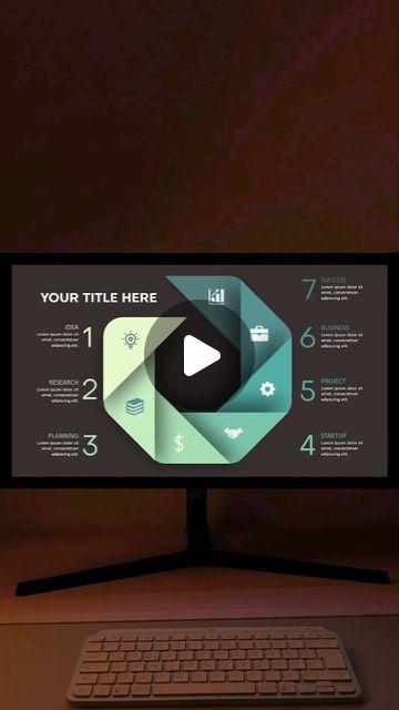 Ppt Slide Ideas, Info Graphic Design Layout, Powerpoint Design Tutorial, Key Points Design, Power Point Slide Design, Infographics Design Ideas, Power Point Design Ideas, Ppt Infographic Design, Powerpoint Morph Ideas