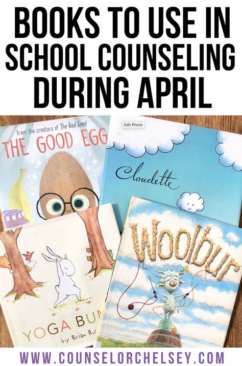 Elementary Counseling Lessons, Spring Counseling Activities, Counseling Lessons For Elementary, Spring Social Emotional Activities, School Counseling Ideas, School Counseling Books, Classroom Kindness, Easter Themes, Emotional Activities