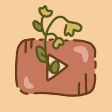 Cottagecore Icons, App Ikon, Plant App, Youtube Icon, Zestaw Ikon, Mobile App Icon, Plant Icon, Cute App, Iphone Organization