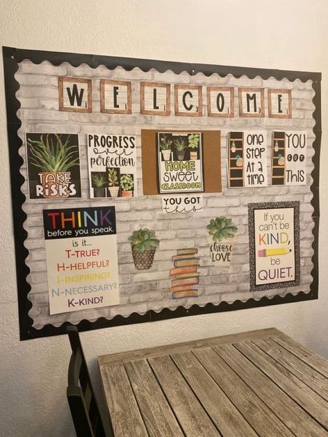 Ideas para periódico mural Classroom Wall Decoration Ideas, Classroom Wall Decoration, Classroom Decor High School, Home Classroom, Classroom Wall Decor, Classroom Makeover, Wall Decoration Ideas, Info Board, Elementary Classroom Decor