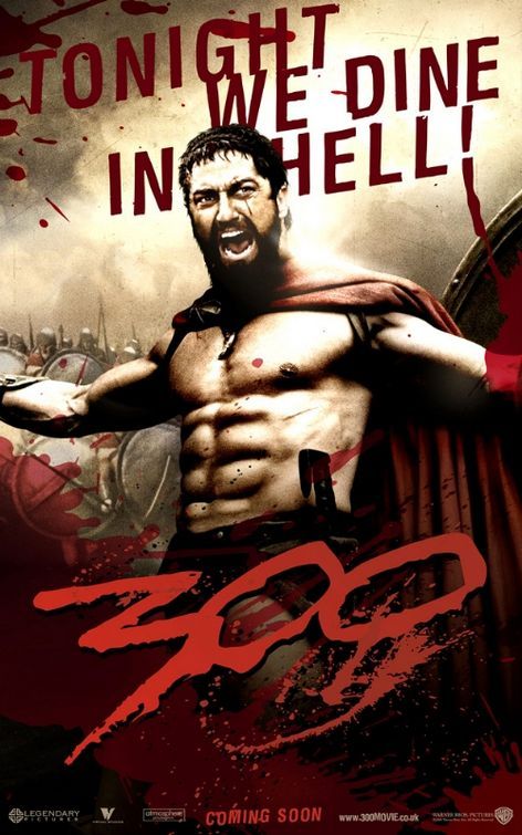 300 - Rei Leonidas e uma força de 300 homens a combater os persas em Termópilas, em 480 aC 300 Ab Workout, Spartan 300, 300 Workout, 300 Movie, 300 Abs, Rodrigo Santoro, Lena Headey, Movies Worth Watching, Frank Miller