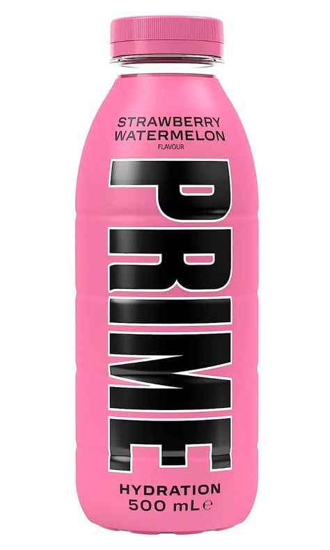 Prime Hydration Sports Drink by Logan Paul & KSI Strawberry Watermelon - 500ml (UK Bottle) https://amzn.to/44xpqK3 Prime Strawberry Watermelon, Strawberry Watermelon Prime, Prime Juice, Prime Drink, Blue Snacks, Prime Hydration, Slumber Party Birthday, Pandora Bracelet Charms Ideas, Checker Background